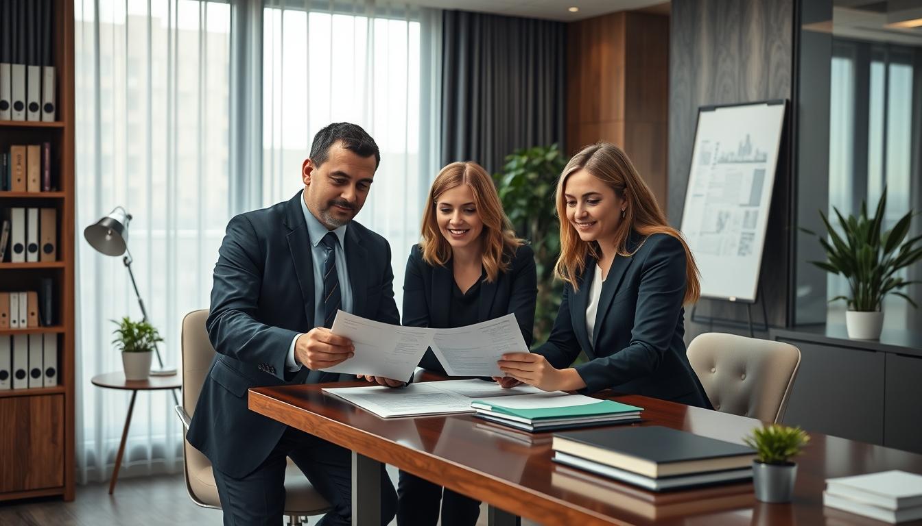 Family elder care planning discussion